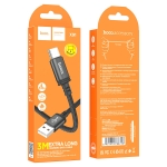 HOCO кабел X91 60W. USB към Type-C Extra Long (3M)
