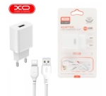 XO-L99 2.4A. бързо зарядно с кабел USB - Type-C