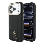 3224 GUESS HC MAGSAFE PU IP18 PRO BLACK STRIPE HS PEONY 4G LOGO