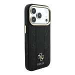 3224 GUESS HC MAGSAFE PU IP18 PRO BLACK STRIPE HS PEONY 4G LOGO
