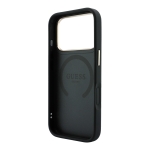 3224 GUESS HC MAGSAFE PU IP18 PRO BLACK STRIPE HS PEONY 4G LOGO