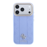 3279 GUESS HC MAGSAFE PU IP18 PRO MAX LIGHT BLUE STRIPE HS PEONY 4G LOGO