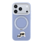 8601 KARL HC MAGSAFE IP18 PRO L. BLUE PU W/RING STAND 360 KC HEADS PIN