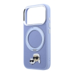 8601 KARL HC MAGSAFE IP18 PRO L. BLUE PU W/RING STAND 360 KC HEADS PIN