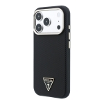 3460 GUESS HC MAGSAFE SW IP18 PRO BLACK PU KEVLAR TRIANGLE LOGO