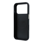 3460 GUESS HC MAGSAFE SW IP18 PRO BLACK PU KEVLAR TRIANGLE LOGO