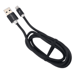 Силиконов кабел L✮STAR LS-09 USB към Микро USB  - Бял