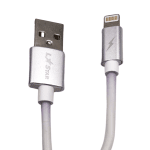 Силиконов кабел L✮STAR LS-09 USB към Микро USB  - Бял