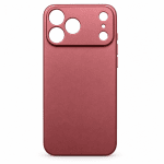 Силиконов гръб TP18 +камера за iPhone 18 Pro Max - Бордо