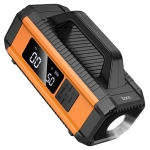 HOCO QS4 Авариен автомобилен комплект+компресор Automobile emergency high power, Черен 10,000mAh
