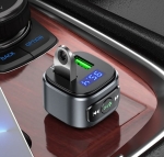 HOCO E67 FM Трансмитер с Bluetooth 2USB (18W, 3.0A)