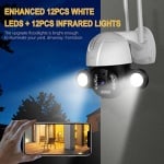 Q10Y 1080P WiFi IP Camera Infrared Външна охранителна камера v380