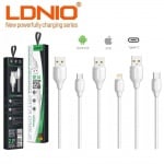 Кабел LDNIO LS371  USB към Lightning