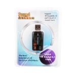 USB адаптер за звукова карта 3D Audio Virtual 5.1 Channel