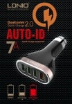 12V Зарядно LDNIO C701Q 4 PORT USB 7A - iPhone