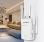 WR09 Безжичен WiFi мрежов WR09 повторител и усилвател PIX-LINK 300Mbps