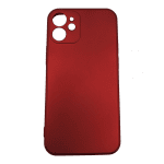 Силиконов гръб матов TP18 за iPhone 12 mini 5.4" - Червен