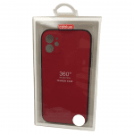coblue K13 Кейс със защита на камерата за iPhone 12 mini - Червен