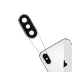 Протектор за Камера на Телефон iPhone X / Xs max - Черен