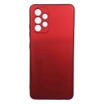 Силиконов гръб матов TP18 за Samsung A31 - Червен
