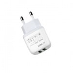 Зарядно устройство LDNIO 2219 2.4A 2 port - USB към Lightning
