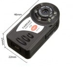Q7 Мини Wifi за сигурност IP камера Безжична камера за нощно виждане за Smart Home