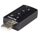 USB адаптер за звукова карта 3D Audio Virtual 7.1 Channel