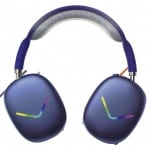 Слушалки за компютър с осветление Air Max APJ01 -  Син
